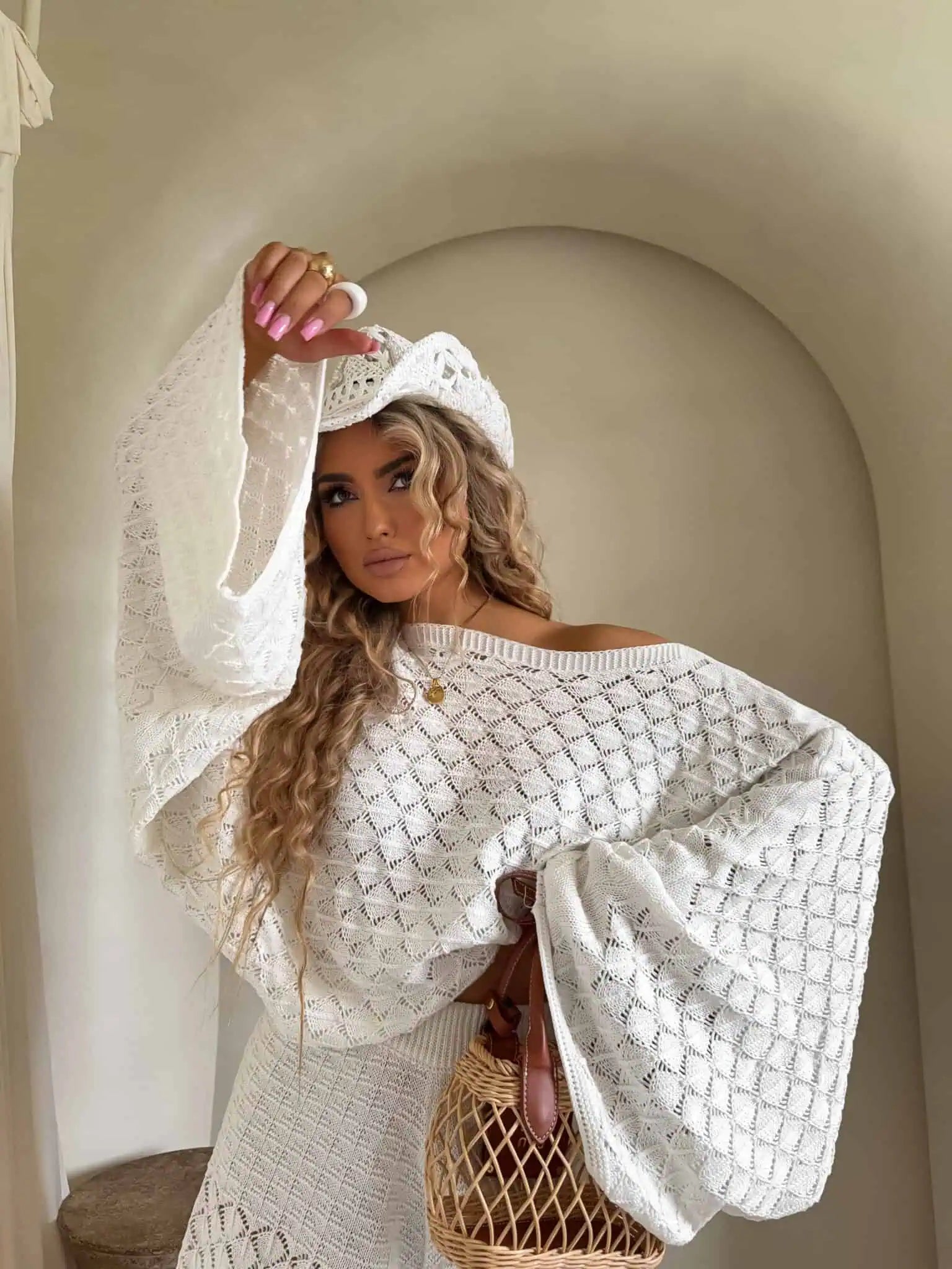 Komplet GRACE ecru