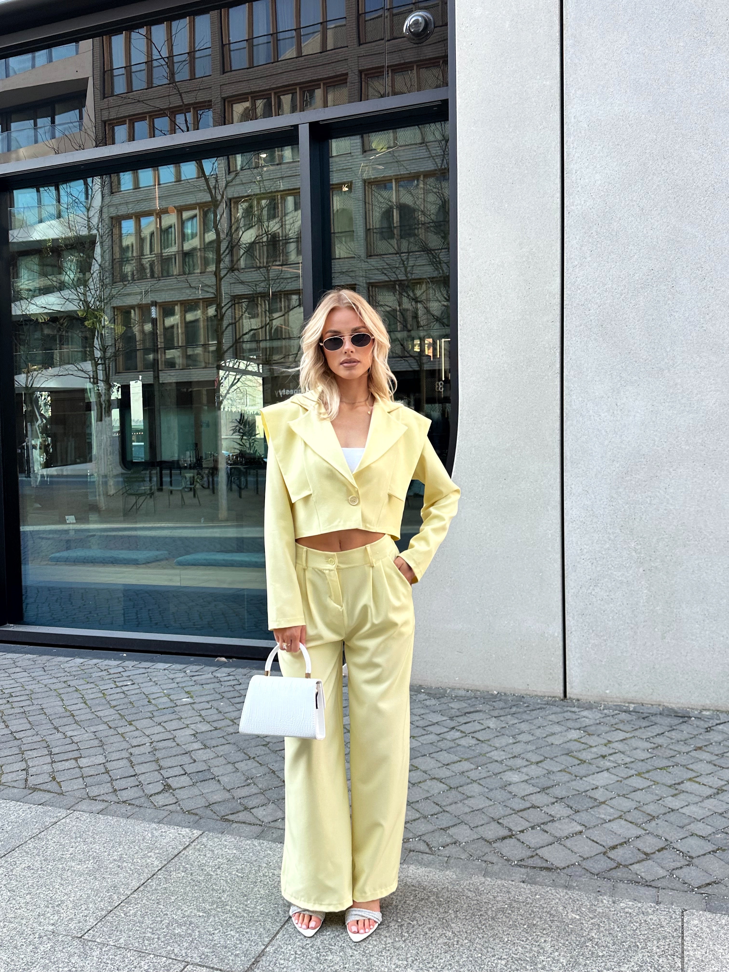 Komplet DIVA butter yellow