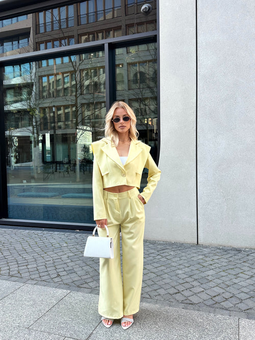 Komplet DIVA butter yellow