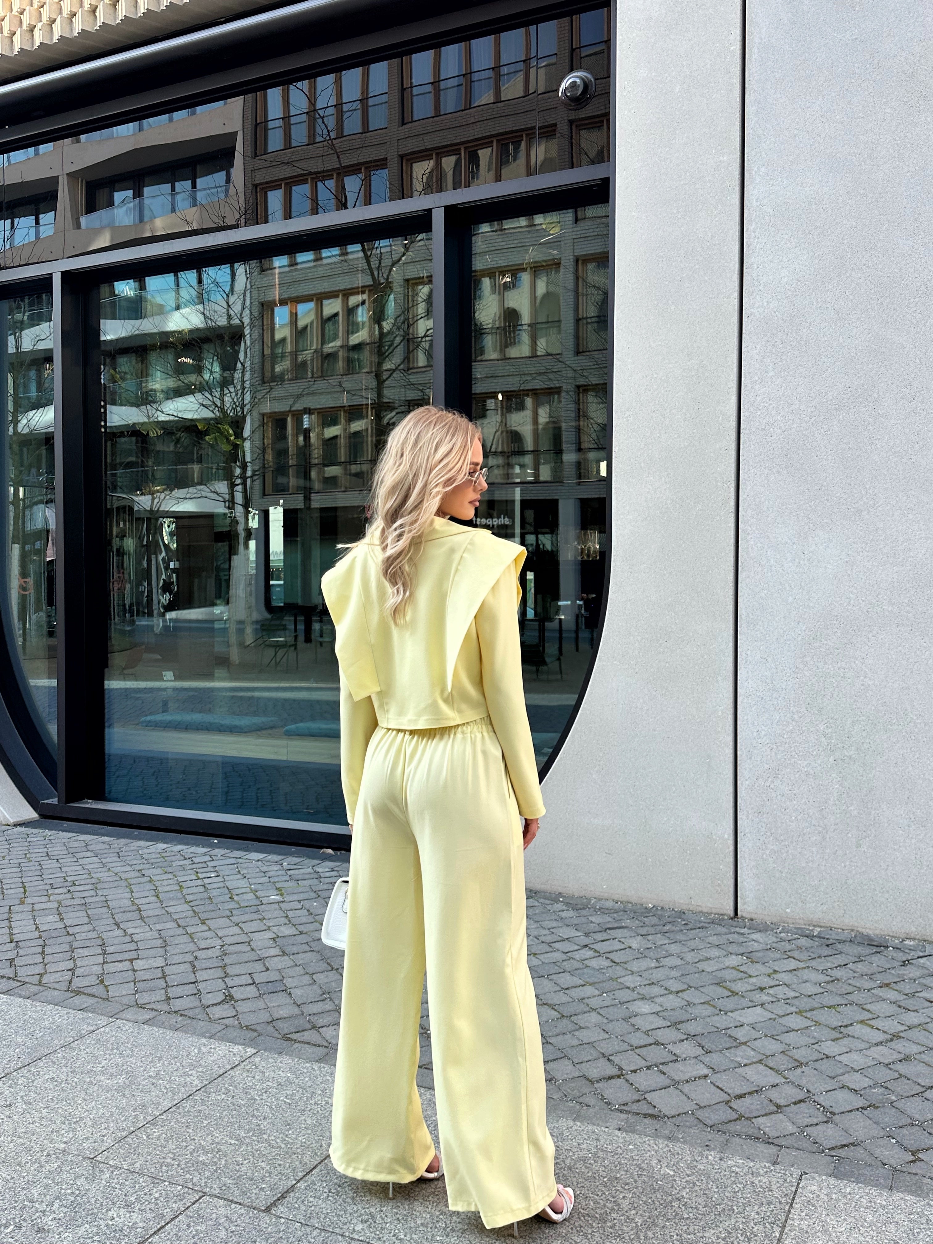 Komplet DIVA butter yellow