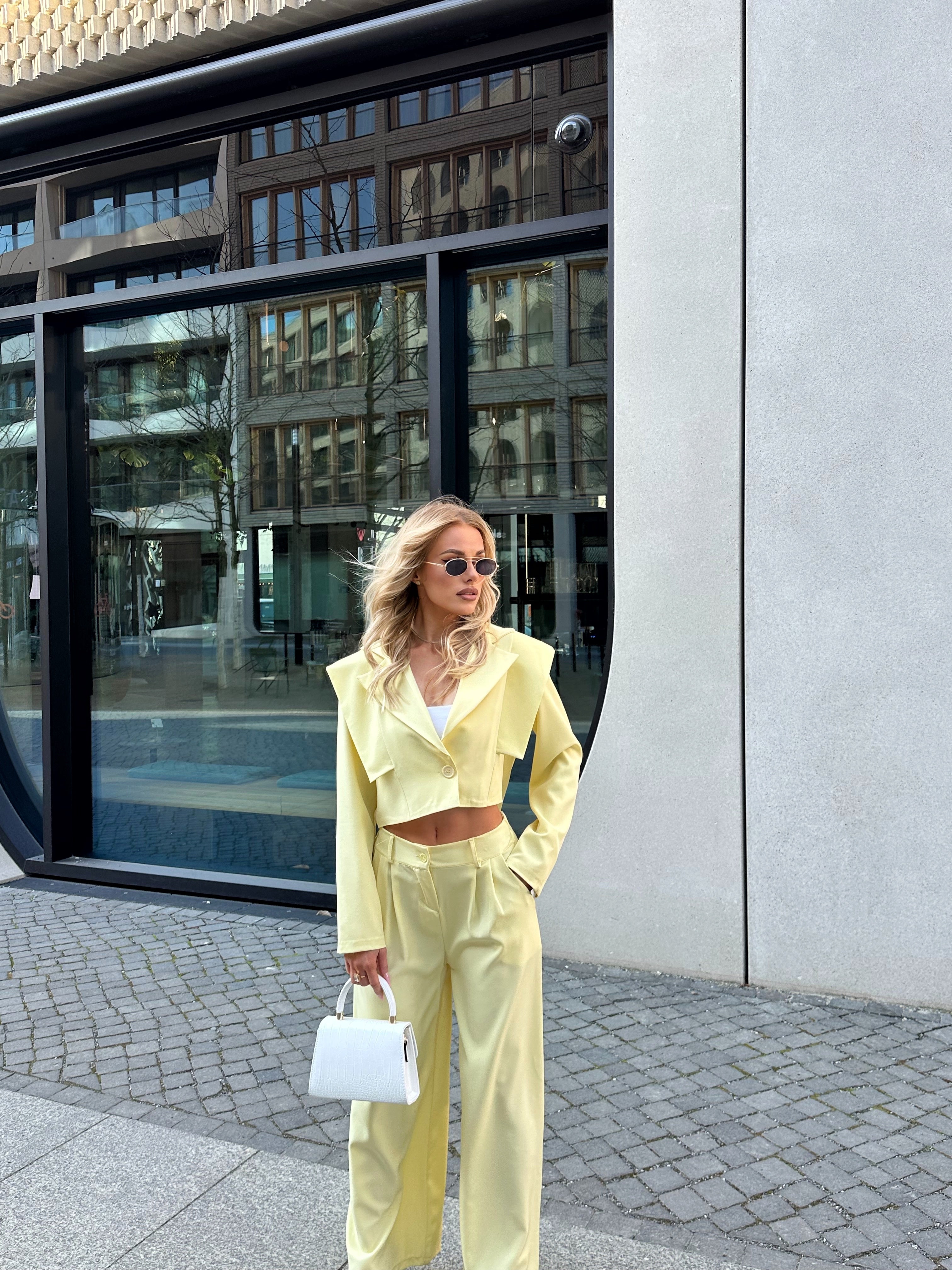 Komplet DIVA butter yellow